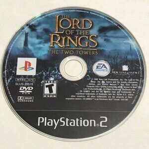 PS2 Lord of The Rings The Two Towers For Playstation 2